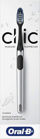 Oral-B Clic Manual Toothbrush with Magnetic Brush Holder in Saudi Arabia