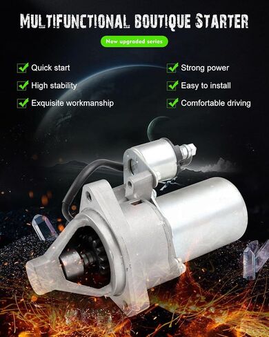 SCITOO Starters 18513 128000-2750 Starter for Honda 11HP Toro Dingo TX-413 2004 2005 2006 2007 2008 in Saudi Arabia