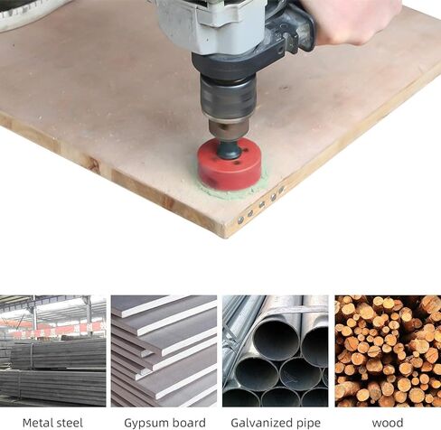 مجموعة منشار ثقب LAIWEI مجموعة منشار ثقب 11 قطعة (3/4 بوصة إلى 2-1/2 بوصة) مع مقبض ومثقاب للحفر في الخشب والبلاستيك والجدران الجافة والمعادن الناعمة وما إلى ذلك (19،22،25،28، 35,38,44,51,54,57,64) in Kuwait