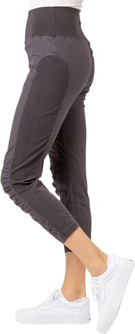 XCVI سروال ضيق عالي الخصر | بناطيل رياضية للنساء | الفحم - XS in Kuwait