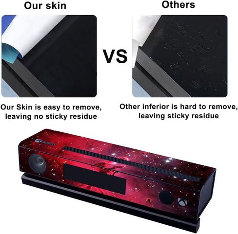 Whole Body Vinyl Skin Sticker Decal Cover for Microsoft Xbox One Console Red Galaxy Nebular in Saudi Arabia