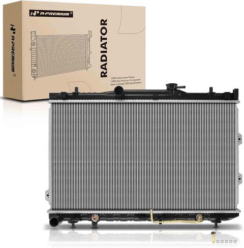 A-Premium Engine Coolant Radiator with Transmission Oil Cooler Compatible with Kia Spectra 2004-2009 Spectra5 2005-2009 L4 2.0L, Automatic Transmission, Replace# 253102F000, 253102F020 in Saudi Arabia