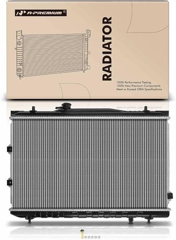 A-Premium Engine Coolant Radiator with Transmission Oil Cooler Compatible with Kia Spectra 2004-2009 Spectra5 2005-2009 L4 2.0L, Automatic Transmission, Replace# 253102F000, 253102F020 in Saudi Arabia