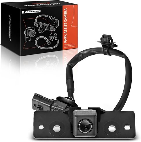 A-Premium Park Assist Camera Rear View Backup Reverse Camera Compatible with Select Nissan Models - 2017-2023 Titan, 2016-2023 Titan XD - Replace# 28442EZ00A in Saudi Arabia