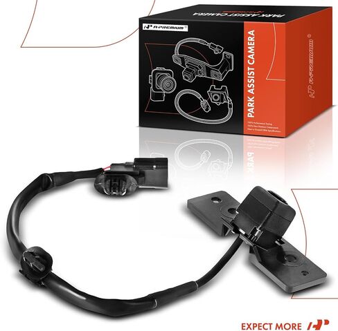 A-Premium Park Assist Camera Rear View Backup Reverse Camera Compatible with Select Nissan Models - 2017-2023 Titan, 2016-2023 Titan XD - Replace# 28442EZ00A in Saudi Arabia