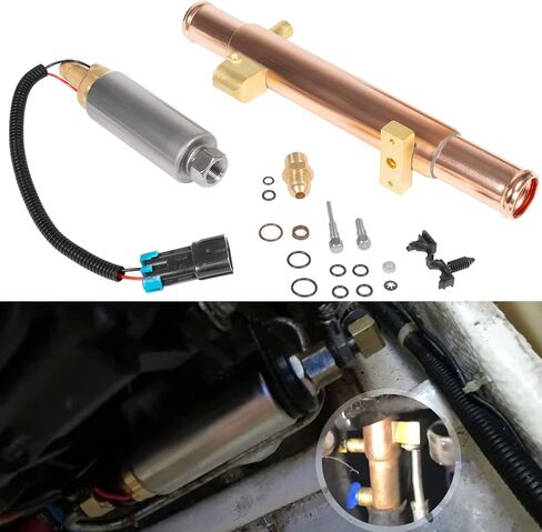 8M0125852 Fuel Pump and Cooler Kit Fit for Mercury MerCruiser Marine V6, V8 EFI Engines - Replacement for 8M0125852 861156A03 in Saudi Arabia