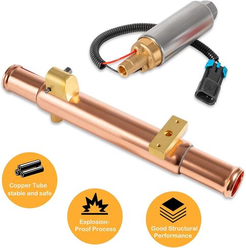 8M0125852 Fuel Pump and Cooler Kit Fit for Mercury MerCruiser Marine V6, V8 EFI Engines - Replacement for 8M0125852 861156A03 in Saudi Arabia