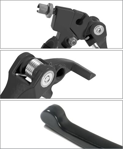 VARGTR Folding Clutch Brake Lever with Clutch Cable,Car Accessories 7/8" Handlebar Clutch Lever Replacement for 110cc 125cc 140cc 150cc Tao Tao DB17 Apollo RFZ DBX15 X18 X19 Dirt Pit Bikes (Black) in Saudi Arabia