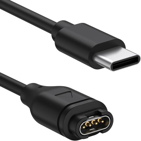 شاحن USB C متوافق مع Garmin Fenix ​​7/7S/7X، Fenix ​​6/6S/6X، Fenix ​​5/5S/5X، كابل شحن USB بديل من النوع C لشاحن ساعة Garmin 3.3FT(100 سم) in Kuwait