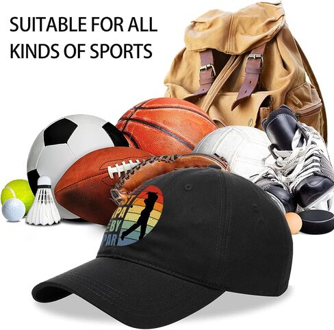 Best PaPa By Par Funny Baseball Cap, Vintage Adjustable Cotton Cap, Funny Retirement Birthday Gift for Men Women, Golf Gift for Grandpa Dad Husband Golf Fan, Golf Accessories for Men Women in Saudi Arabia