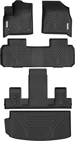 YITAMOTOR Floor Mats & Cargo Liners Fit for 2018-2023 Chevrolet Traverse 7 Seats & 2024 Traverse Limited, Custom Fit All-Weather TPE Rubber Car Mats Liners Chevrolet Traverse Accessories in Saudi Arabia