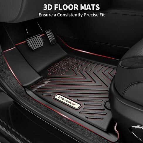 YITAMOTOR Floor Mats & Cargo Liners Fit for 2018-2023 Chevrolet Traverse 7 Seats & 2024 Traverse Limited, Custom Fit All-Weather TPE Rubber Car Mats Liners Chevrolet Traverse Accessories in Saudi Arabia