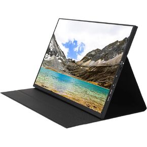 Yunseity Portable Monitor, 18inch 2.5K IPS Laptop Monitor Full HD 2560 x1600 External Monitor Supports Type C Port, HDR Eye Care Gaming Monitor for Laptop for for PS4