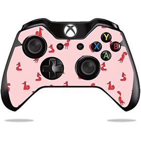 MightySkins Skin Compatible with Microsoft Xbox One or One S Controller - Winter Fox Pattern | Protective, Durable, and Unique Vinyl wrap Cover | Easy to Apply, Remove | Made in The USA