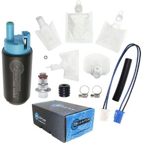 QFS OEM In-Tank Fuel Pump Replacement for Kawasaki Jet Ski STX, STX-12F, STX-15F, 2003-2015, OEM 49040-3718, 49040-3714, 49040-3715, with Regulator, Strainer