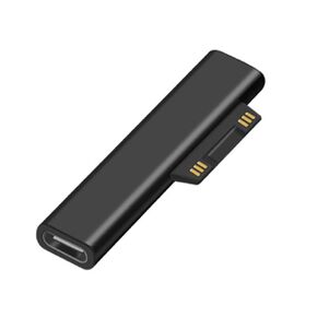 NFHK DC 15V Type-C USB-C Female to Surface Pro7 Pro6 Pro5 Pro4 Pro X Go Book Charge Adapter