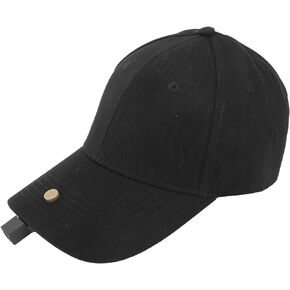 Baseball Hat with Action Camera, Action Camera Baseball Hat with 120 Degree Lens Angle Built in 500mAh Battery, for Outdoor Sports, Fishing, Cycling