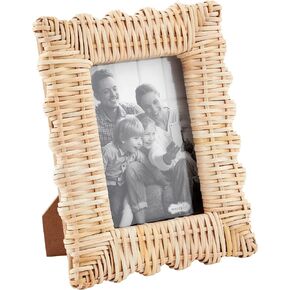 Mud Pie Woven Frame, Large, 5x7