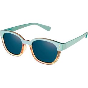 Leafael Polarized Sunglasses Women's Trendy Two Tone Design, UV400 100% Protection, Retro Square Frame, Lifestyle & Active