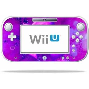 MightySkins Skin Compatible with Nintendo Wii U Gamepad Controller wrap Sticker Skins Purple Heart