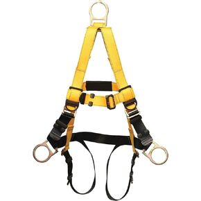 Series 1 Harness, XS-S, PT Chest, TB Legs, 3-D (Dorsal, Side)