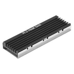 M.2 2280 NVMe SSD Radiator Heat Sink Cooling Pads heatsink Aluminum Dissipation with high Performance Thermal Pad for m2 2280 ssd Desktop PC PS5