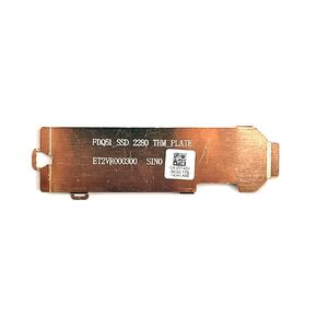 New 2nd Second M2.2280 Heatsink Cover for Dell Alienware M15 R3/R4, M17 R3/R4, 0RT4G1 RT4G1 SSD Thermal Heatsink Shield