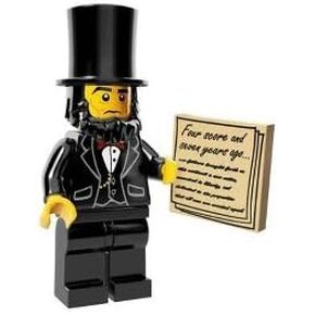 Lego - Mini Figures - The Movie - Abe Lincoln by LEGO