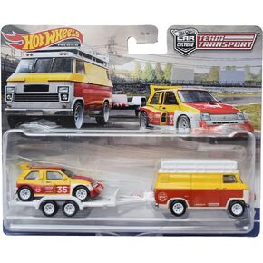 Hot Wheels Team Transport MG Metro 6R4 Rally Hauler, Car Culture #47