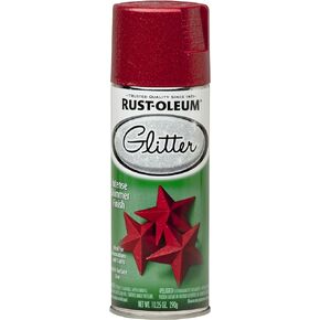 Rust-Oleum 301495 Specialty Glitter Spray Paint, 10.25 oz, Gold