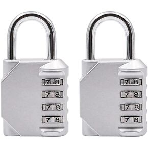 Pack of 2 NUZAMAS Cable Laptop Lock- 2 Keys- Cut -Resistant Cable - 1.2m Length - Security Notebook Computer Cable Lock - Suitable for Business, Office and Home