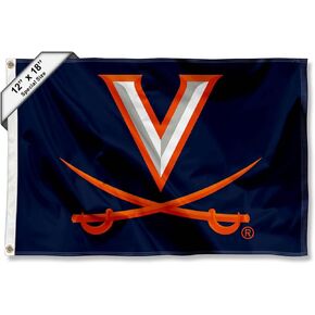 Virginia Cavaliers Boat and Golf Cart Flag