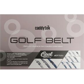 CaddyTek Golf Belt, Cool Edition