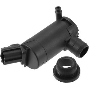 ACROPIX Windshield Washer Motor Pump with Grommet for Ford Escape 2001-2007 - Pack of 1 Black
