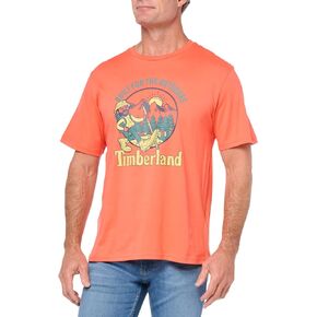 تي شيرت برسوم جرافيك بأكمام قصيرة للرجال من Timberland