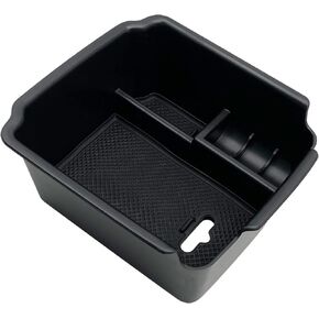 Center Console Organizer Interior Storage Box fit for 2024 2023 2022 2021 2020 2019 2018 VW Tiguan and 2024 2023 2022 VW Taos Insert ABS Armrest Box Storage Accessories