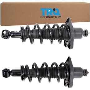 TRQ Rear Complete Quick Loaded Shock Strut Spring Assembly LH RH Pair 2pc for 2014-2020 Acura MDX AWD 4WD SUV