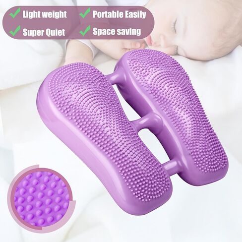 Inflatable Steppers for Exercise at Home, Mini Air Stepper, Stair Stepper for Girls Workout, Foot Massage Balance Board for Yoga Training, 220LB Capacity in Saudi Arabia