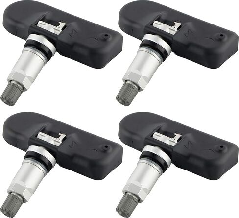 4X Tire Pressure Monitoring System Sensor TPMS 433MHz Fit for Chrysler 200 300 Sebring Town & Country, for Dodge Avenger Caliber Grand Caravan Journey Charger Magnum Replace# 68001698AB in Saudi Arabia