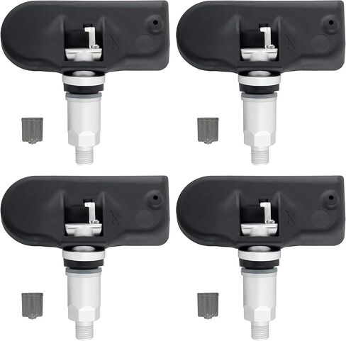4X Tire Pressure Monitoring System Sensor TPMS 433MHz Fit for Chrysler 200 300 Sebring Town & Country, for Dodge Avenger Caliber Grand Caravan Journey Charger Magnum Replace# 68001698AB in Saudi Arabia