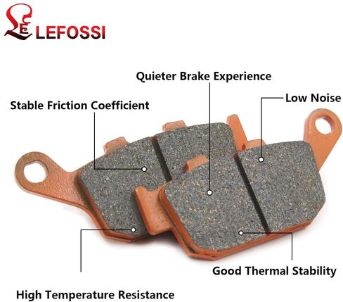 Front Rear Carbon Fiber Brake Pads Compatible with Kawasaki Z800 Z 800 2013-2016 Z 900 Z900 2017 2018 2019 2020 2021 Daytona 675 FA347F FA140R in Saudi Arabia