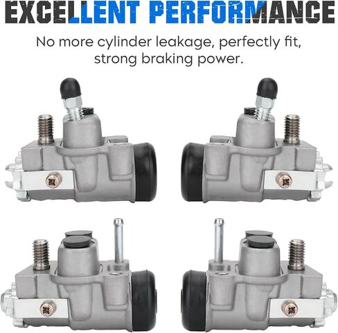 Front Brake Wheel Cylinders Shoes Fit for Honda Rancher 350 400 TRX350 TRX400 2004-2006, Foreman Rubicon 500 01-04, Rincon 650 03-05 45310-HN2-006 45330-HN2-006 - Full Set Left & Right ATV Drum Brakes in Saudi Arabia