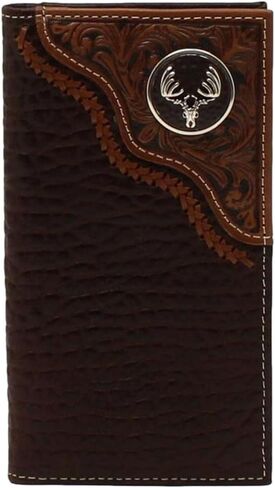 Nocona Rodeo Deer Skull-Mens Lacing wallet in Saudi Arabia