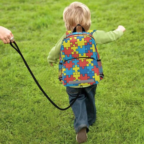 Garbage Truck Preschool Backpacks,Kid's Casual Travel Bookbag with Leash,Cute Toddler Backpacks for Boys and Girls in Saudi Arabia