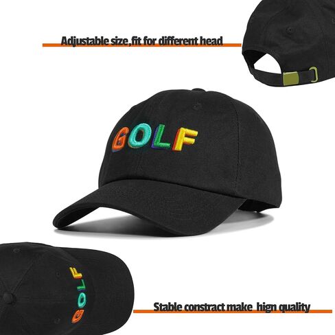 قبعة تايلر للرجال والنساء، قبعة جولف كريتور مطرزة in Kuwait