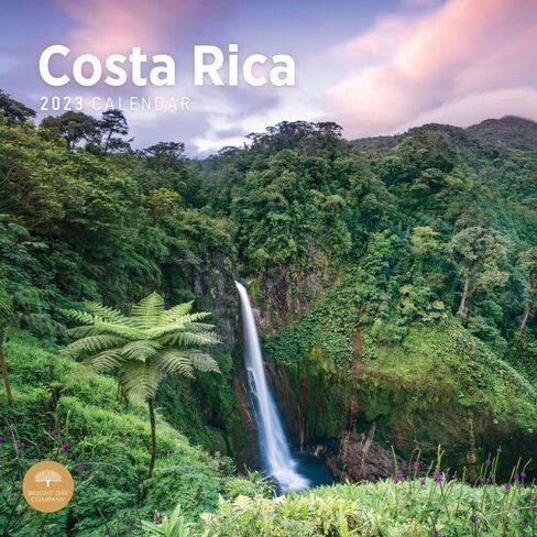 2024 Costa Rica Monthly Wall Calendar by Bright Day, 12 x 12 Inch Paradise Destination in Saudi Arabia