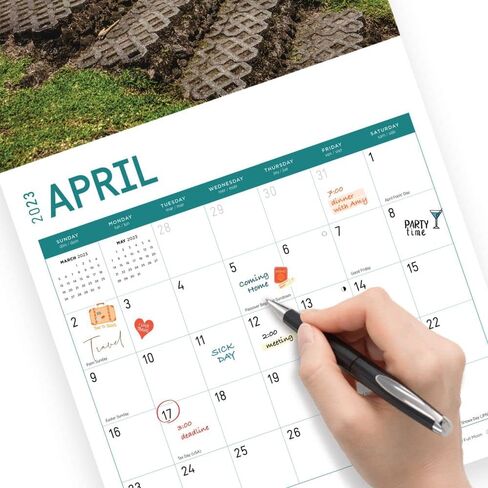 2024 Costa Rica Monthly Wall Calendar by Bright Day, 12 x 12 Inch Paradise Destination in Saudi Arabia
