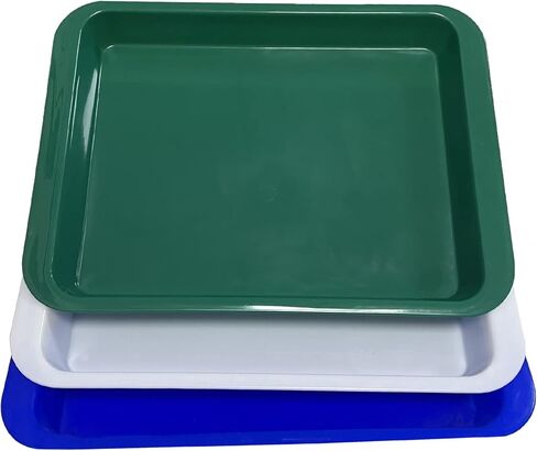 Hedgehog Litter Box, 3 Pcs Hedgehog Litter Boxes Tray, Plastic Pet Toilet, Small Animal Litter Tray Corner for Guinea Pig Hamster Pig Rabbit Pee (3 Color) in Kuwait