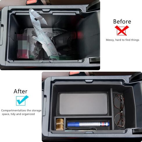 صينية تنظيم وحدة التحكم المركزية من MARCHFA متوافقة مع ملحقات 2024 2023 Honda CRV CR-V ومسند الذراع وصندوق تخزين (منظم مسند الذراع) in Kuwait