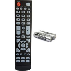 Replacement TV Remote Control for Element tv ELEFW247 ELEFW328 ELEFW248 ELEFW195 ELEFW505 ELEFW504 ELEFT506 ELEFT326 ELEFT407 ELEFW581 ELEFT222 ELEFT426 with GP Alkaline 2 pcs Batteries